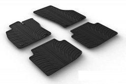 Car mats Volkswagen Arteon 2017-present 5-door hatchback set anti-slip Rubbasol rubber (VW2ARFR) (1)