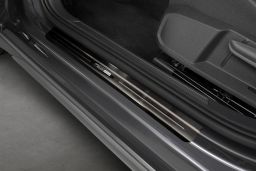 Door sill plates Volkswagen Taigo (CS) 2021->   stainless steel anthracite 4 pieces (VW2TGEG) (1)