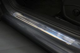 Door sill plates Volkswagen Golf VIII Variant (CD) 2020-> wagon stainless steel high gloss 4 pieces (VW31GOEG) (1)