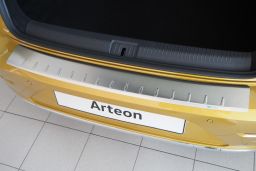 Rear bumper protector Volkswagen Arteon 2017-present 5-door hatchback stainless steel (VW4ARBA) (1)