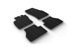 Car mats Volkswagen Caddy IV 2020-present set anti-slip Rubbasol rubber (VW4CAFR) (1)