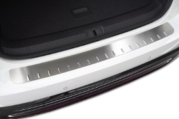 Rear bumper protector suitable for Volkswagen ID.7 2023-> 5-door hatchback stainless steel brushed (VW5I7BA) (1)