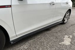 Side skirts Volkswagen Golf VIII (CD) 2020-present 5-door hatchback ABS - painted (VW6GOMS) (1)