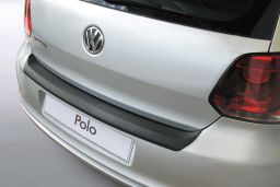 Ladekantenschutz für VW POLO 6R 5Tuerer Schutzfolie Carbon Schwarz 3D 160µm