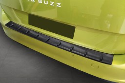 Rear bumper protector Volkswagen ID.Buzz 2022->   stainless steel brushed anthracite - Strong (VW7IBBP) (1)