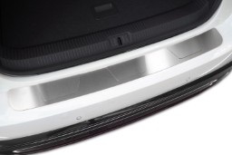 Rear bumper protector suitable for Volkswagen ID.7 2023-> 5-door hatchback stainless steel brushed (VW8I7BA) (1)