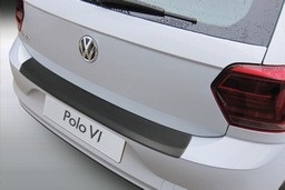 Volkswagen Polo VI (AW) 2017-present rear bumper protector ABS (VW9POBP)