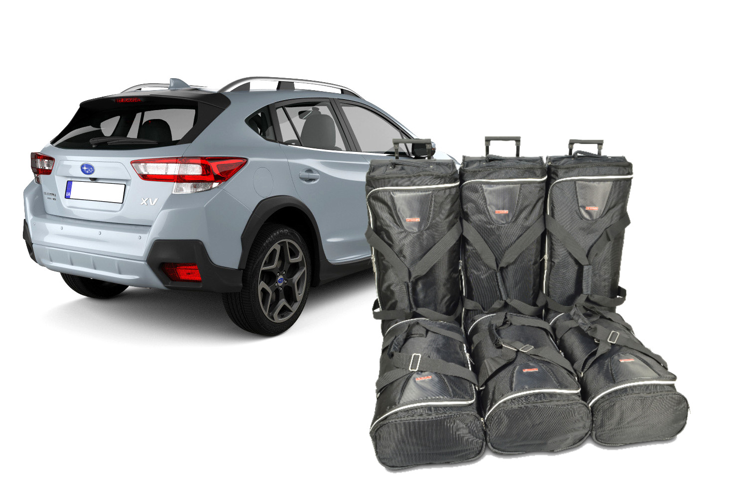 Travel bag set suitable for Subaru XV II 2017-2023 5-door hatchback