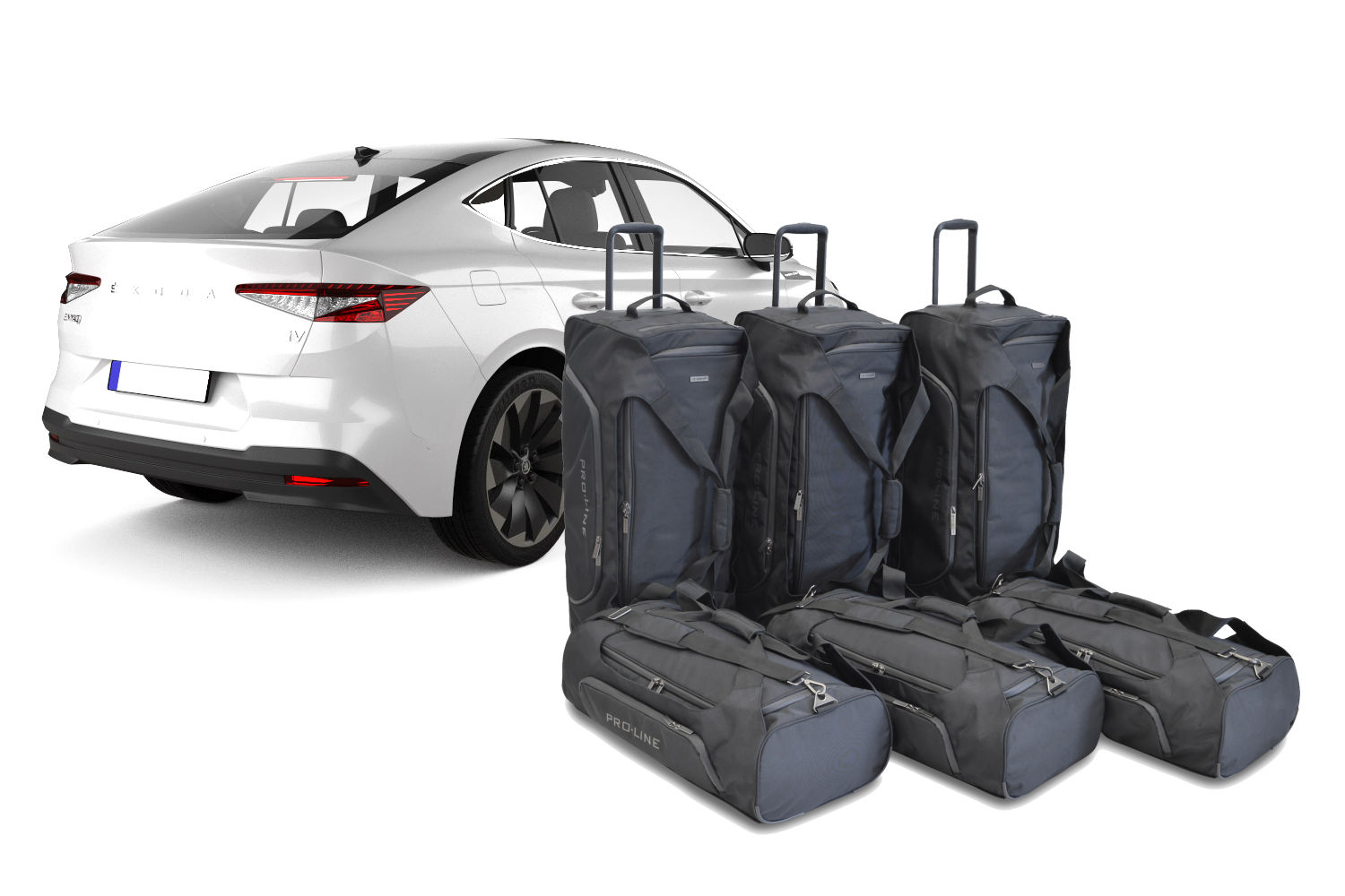 Set de sacs de voyage convient à Skoda Enyaq Coupé iV 2022-présent Pro.Line