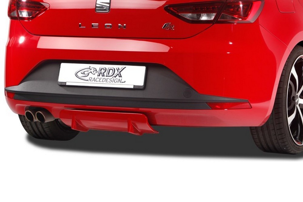 Rear diffuser suitable for Seat Leon ST (5F) 2014-2020 wagon PU