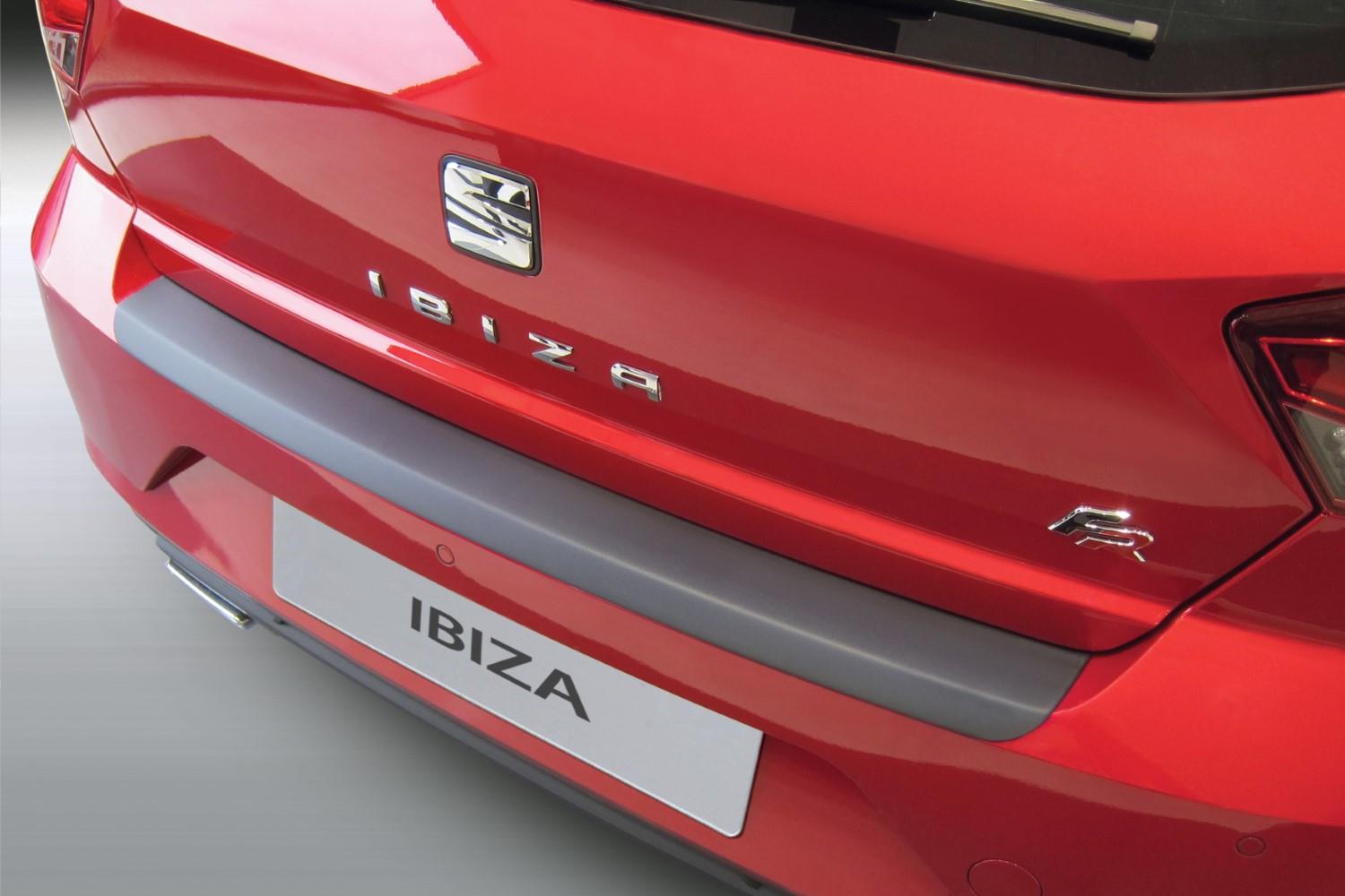 Bumperbeschermer Seat Ibiza (6F) 2017-heden 5-deurs hatchback ABS - matzwart