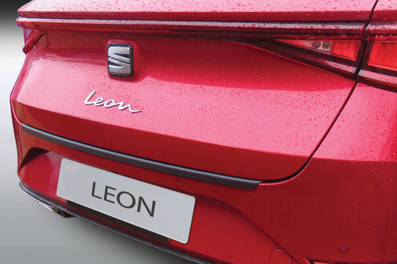 Protection de seuil de coffre Seat Leon Sportstourer (KL) 2020-présent break ABS - noir mat