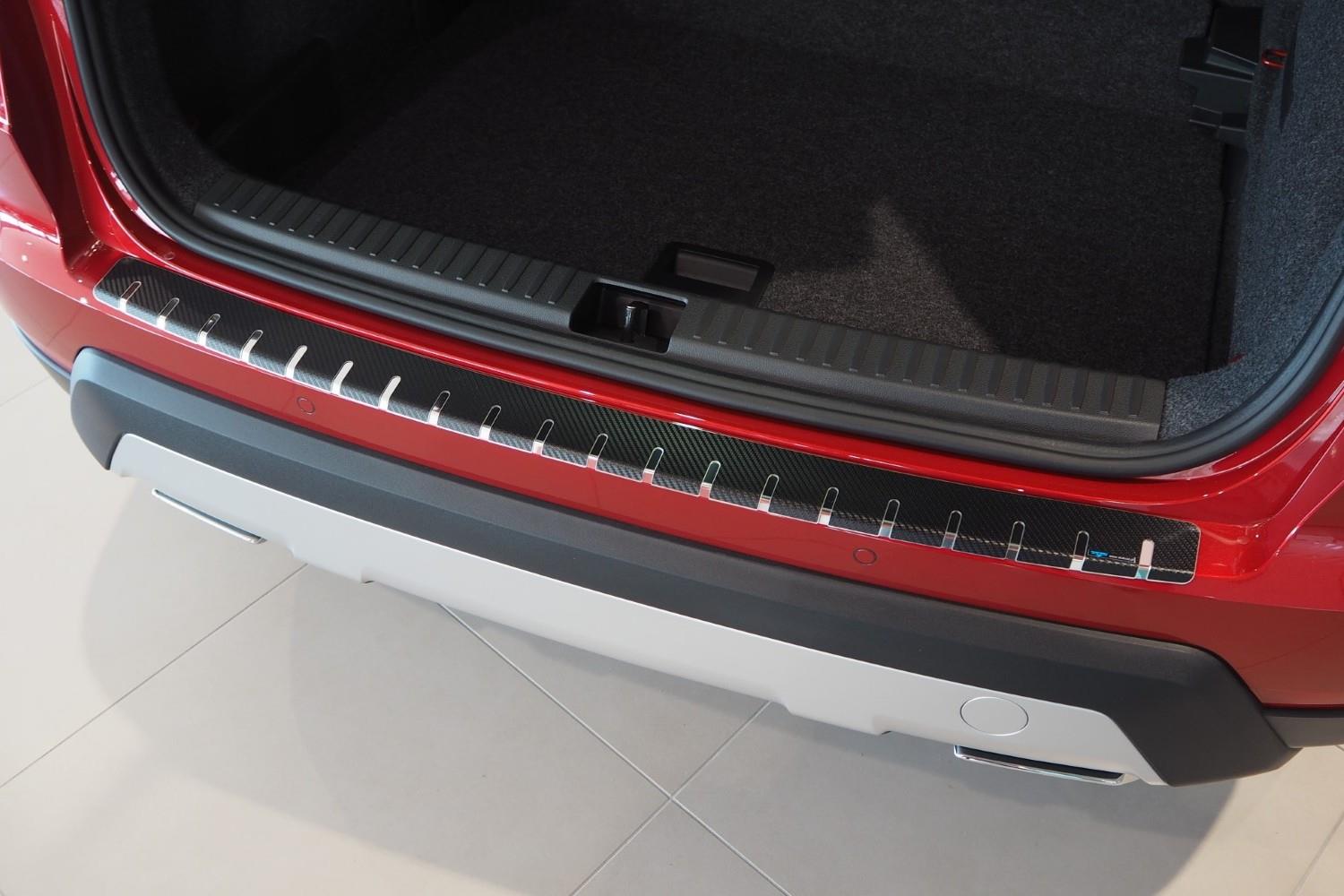 Ladekantenschutz Seat Arona - Folie (KJ) Carbon Edelstahl CarParts-Expert 