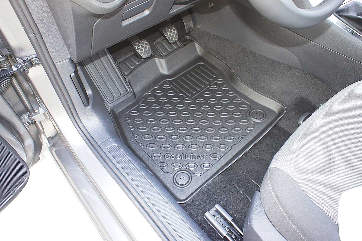 Car mats Seat Leon ST (KL) 2020-present wagon Cool Liner PE/TPE rubber (2)