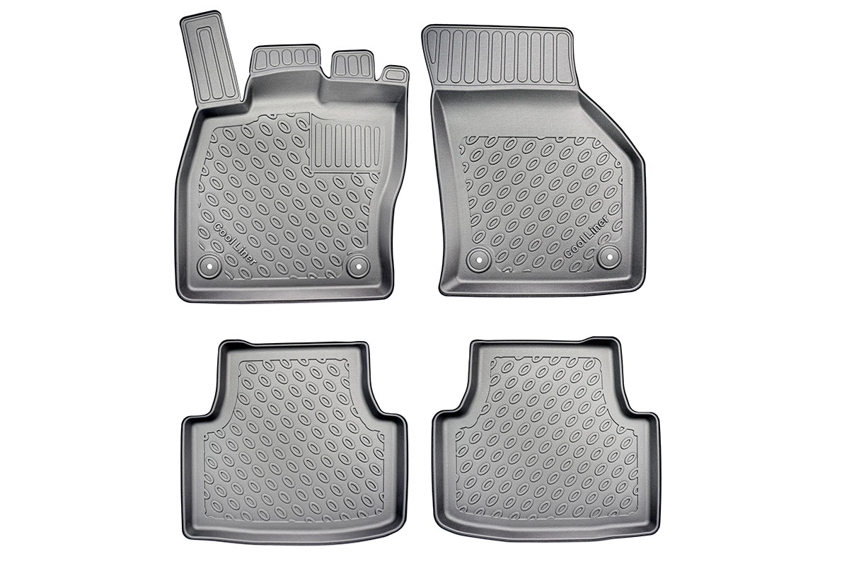 Fußmatten Seat Leon (KL) 2020-heute 5-Türer Schrägheck Cool Liner anti-rutsch PE/TPE Gummi