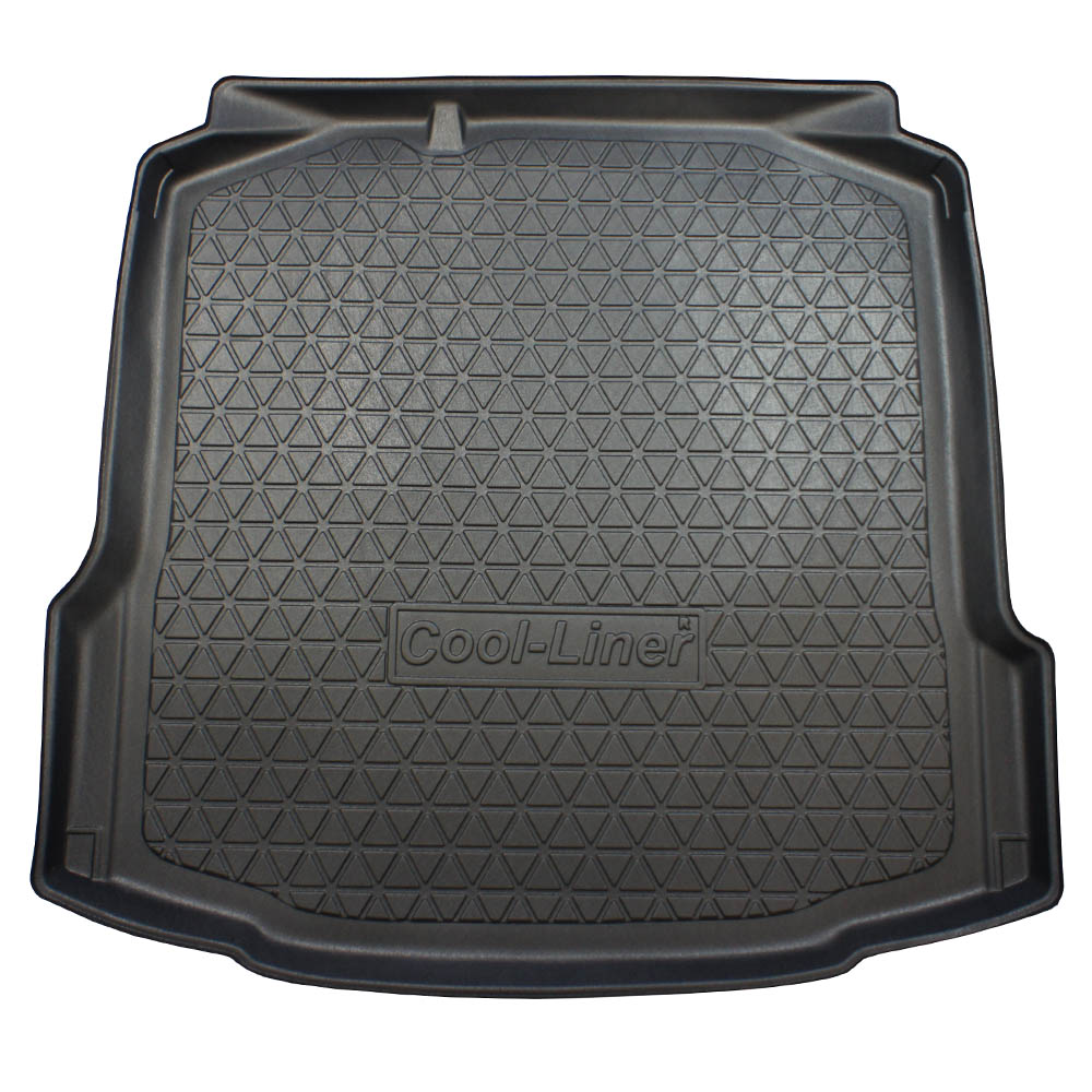Boot mat suitable for Seat Toledo (NH) 2012-2019 5-door hatchback Cool Liner anti slip PE/TPE rubber
