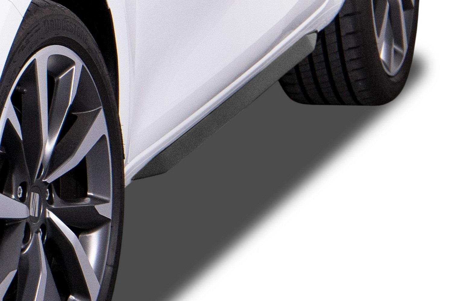 Sideskirts geschikt voor Seat Leon (KL) 2020-heden 5-deurs hatchback &#34;Slim&#34; ABS