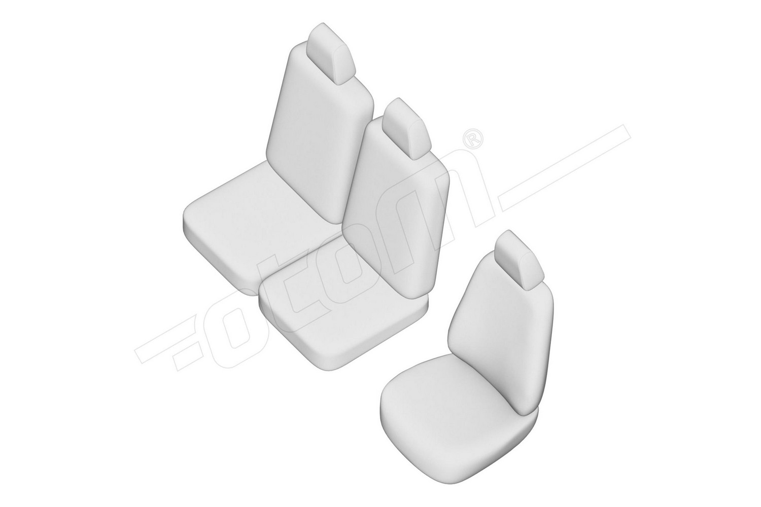 Seat covers line drawing / Sitzbezüge Strichzeichnung / Stoelhoezen lijntekening / Dessin au trait des housses de siège Seat covers line drawing / Sitzbezüge Strichzeichnung / Stoelhoezen lijntekening / Dessin au trait des housses de siège