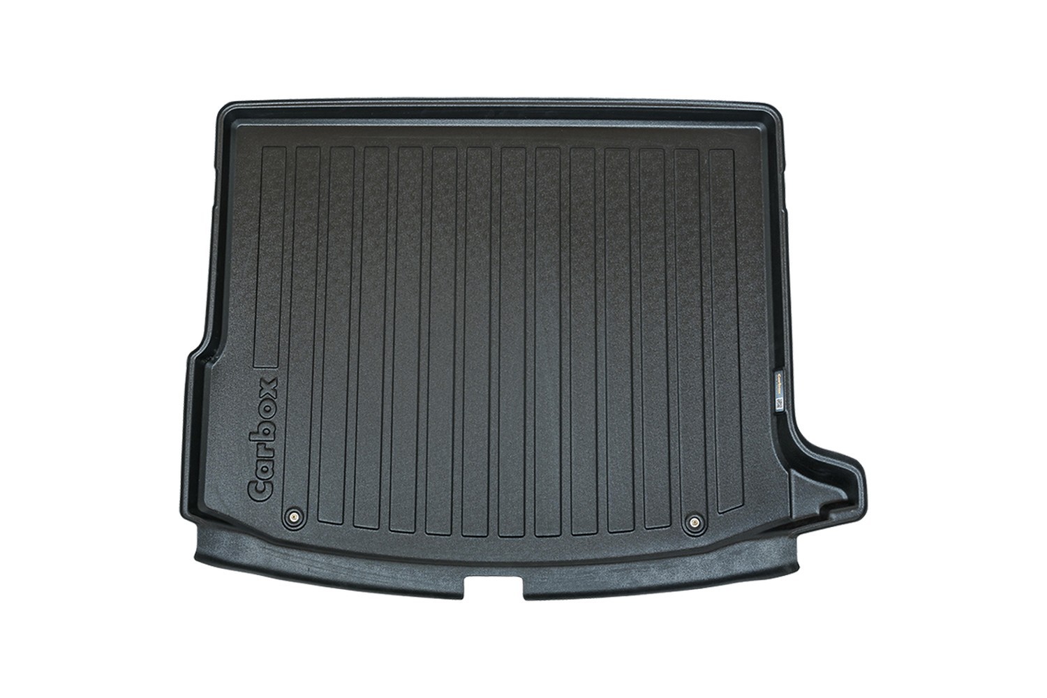 Boot mat suitable for Skoda Scala (NW1) 2019-present 5-door hatchback Carbox Form PE rubber - black