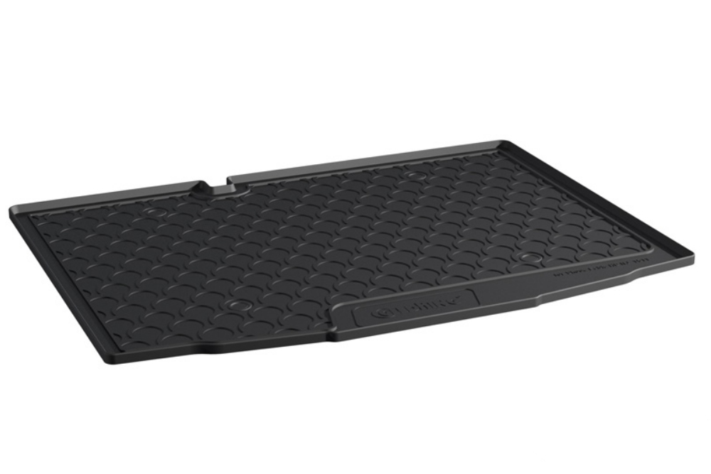 Boot mat suitable for Skoda Fabia III (NJ) 2014-2021 5-door hatchback anti slip Rubbasol rubber