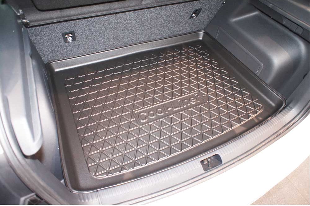 Kofferbakmat geschikt voor Skoda Rapid Spaceback (NH1) 2013-2019 5-deurs hatchback Cool Liner anti-slip PE/TPE rubber