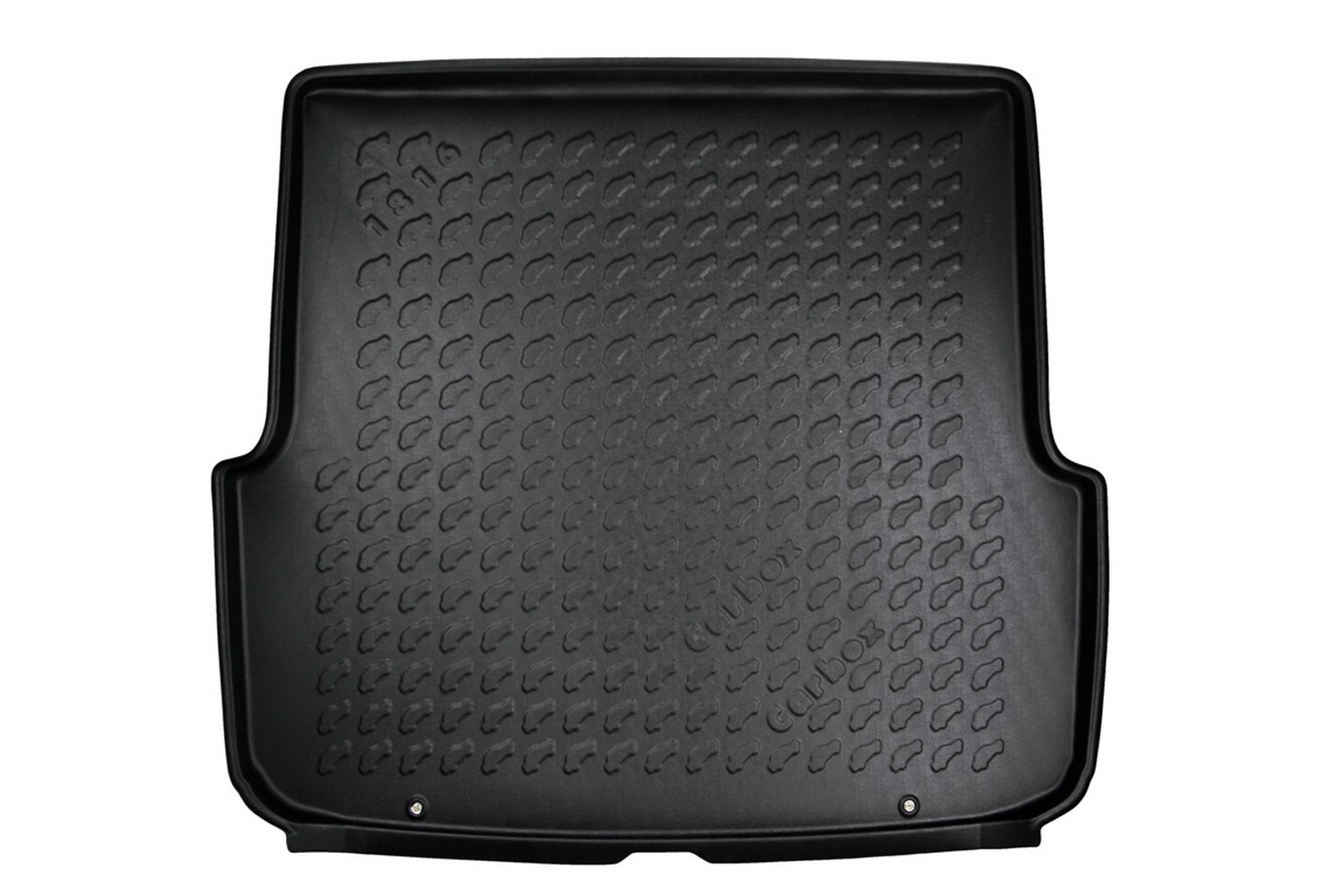 Tapis de coffre convient à Skoda Octavia II Combi (1Z) 2004-2013 break Carbox Form PE caoutchouc - noir