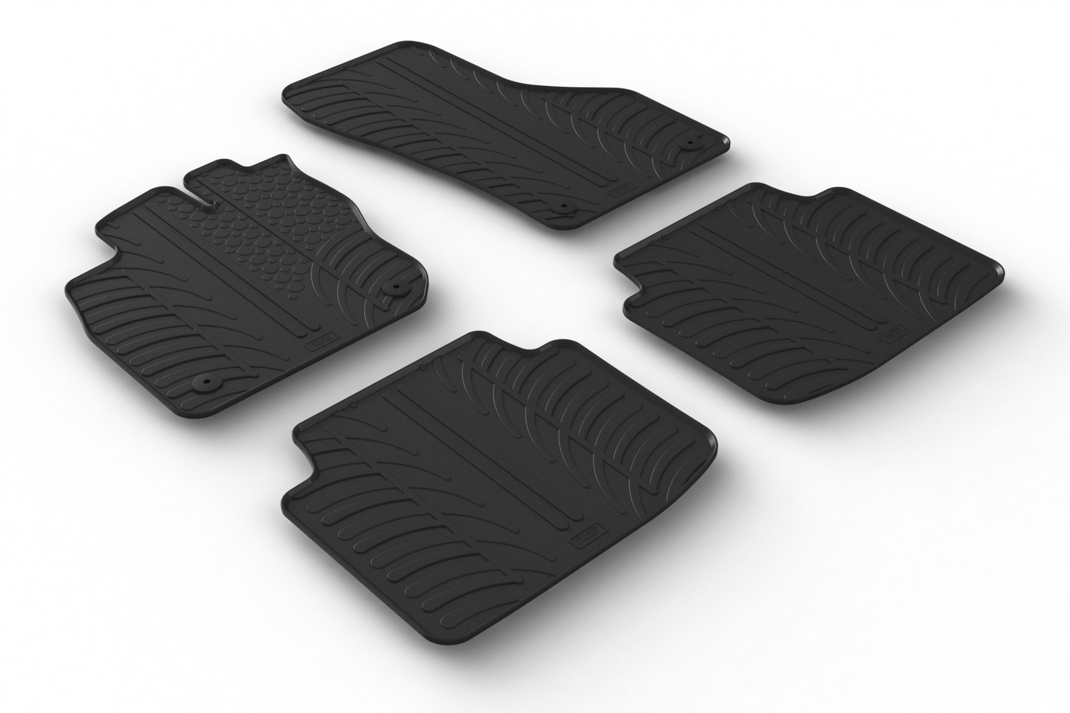 Car mats suitable for Skoda Superb IV Combi (B9) 2024-present wagon Rubbasol rubber