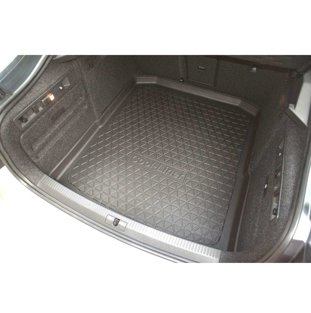 Kofferbakmat geschikt voor Skoda Superb III (3V) 2015-2024 5-deurs hatchback Cool Liner anti-slip PE/TPE rubber