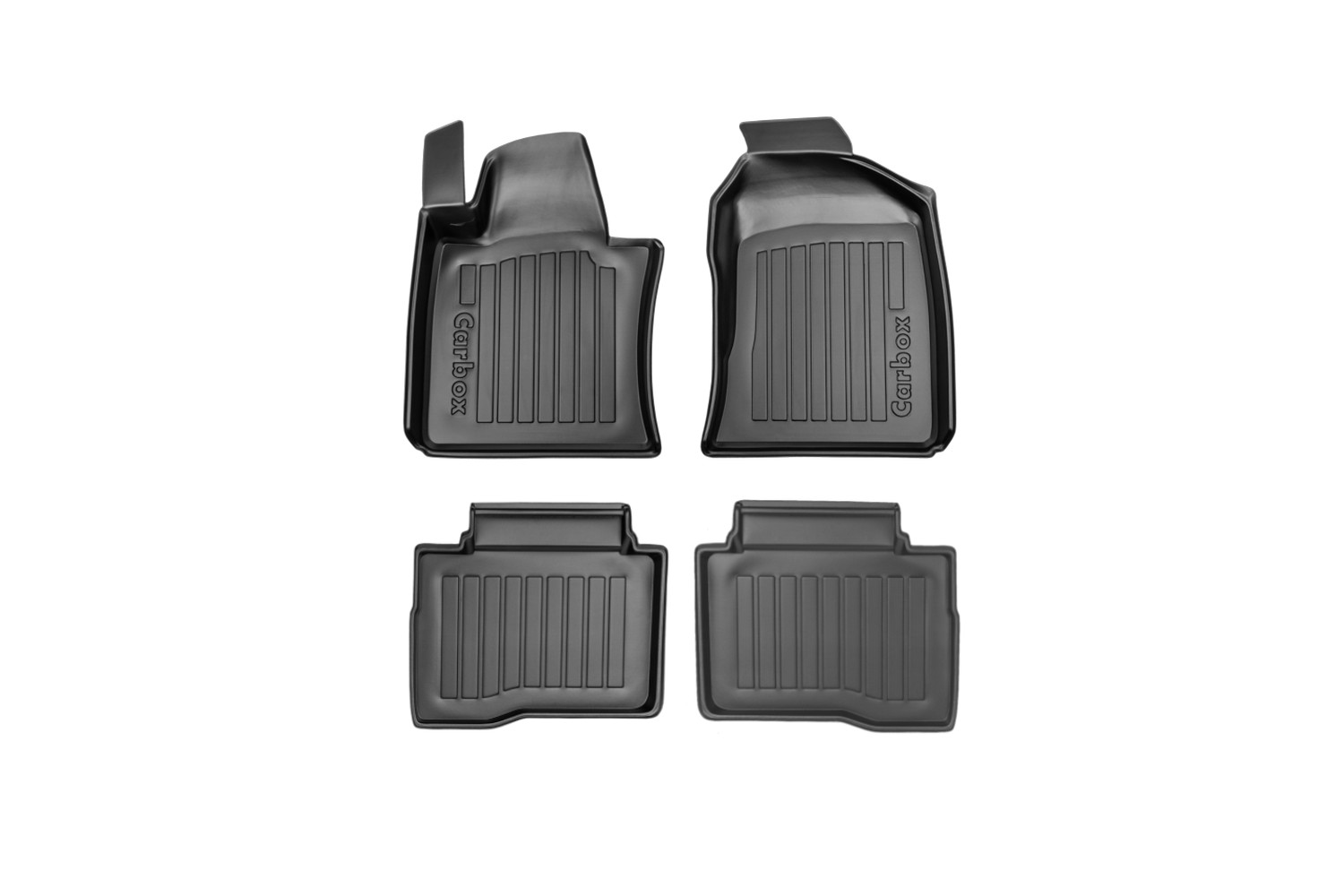 Automatten SSangYong - KGM Korando (C300) 2019-heden Carbox Floor PE rubber - set voor + achter