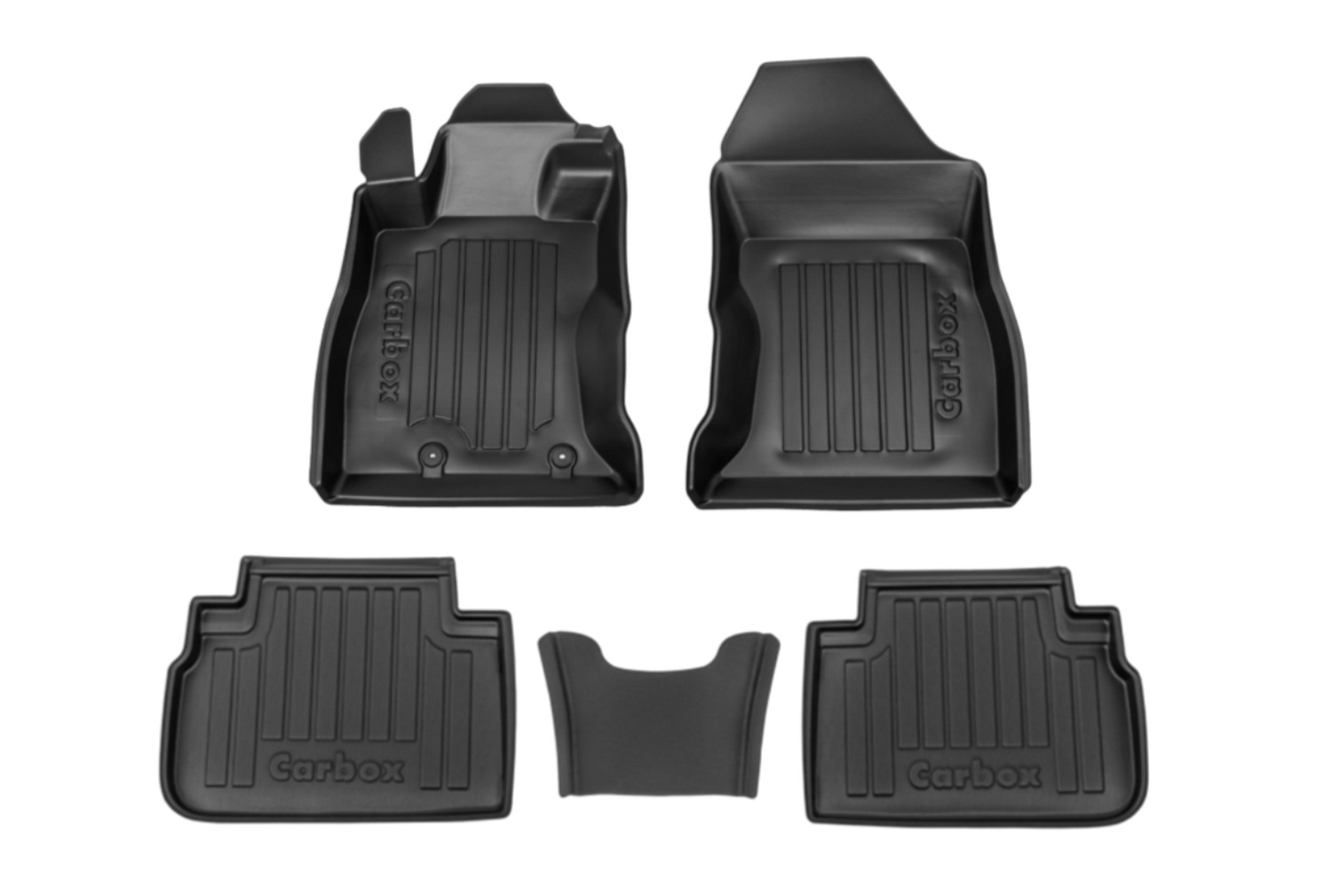 Car mats suitable for Subaru Forester V (SK) 2019-present Carbox Floor PE rubber - front + rear set