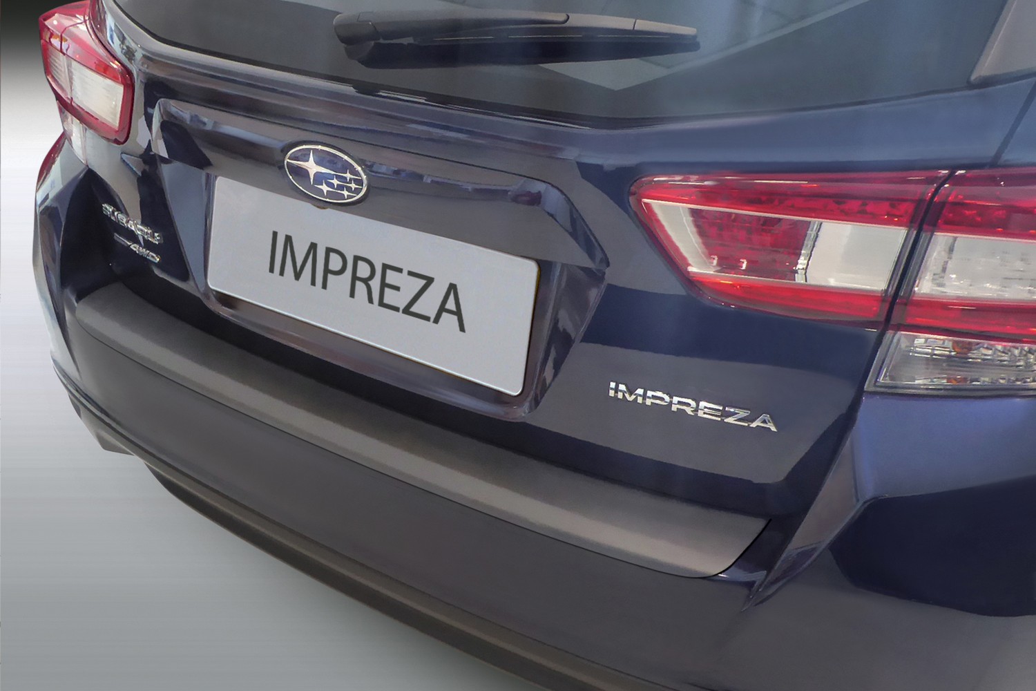 Bumperbeschermer Subaru Impreza V 2016-heden 5-deurs hatchback ABS - matzwart