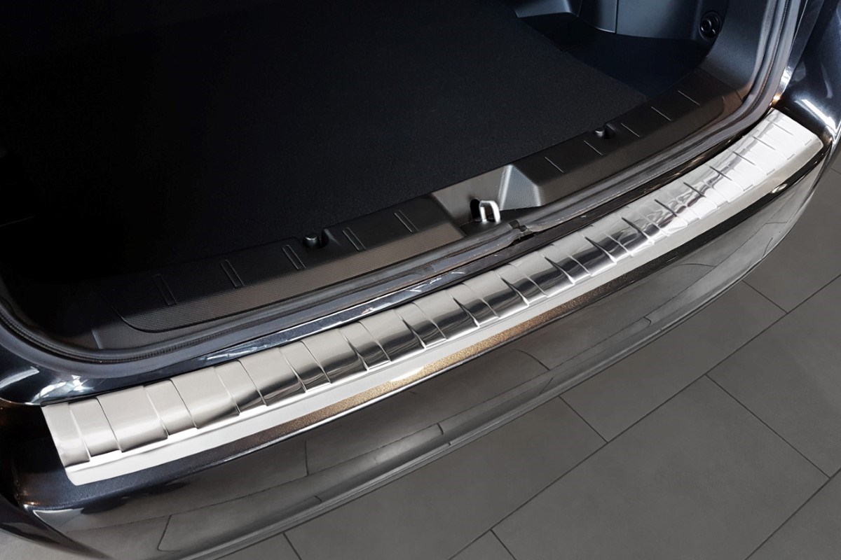 Bumperbeschermer Subaru Impreza V 2016-heden 5-deurs hatchback RVS geborsteld