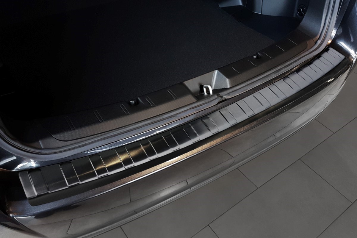 Bumperbeschermer Subaru Impreza V 2016-heden 5-deurs hatchback RVS geborsteld antraciet