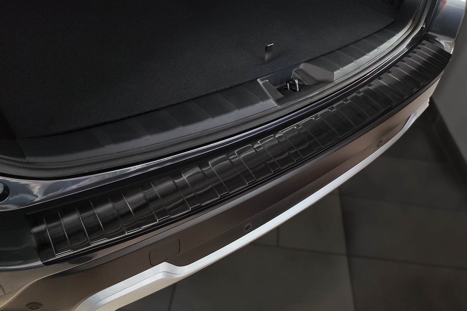 Ladekantenschutz passend für Subaru Forester V (SK) 2019-heute Edelstahl gebürstet anthrazit