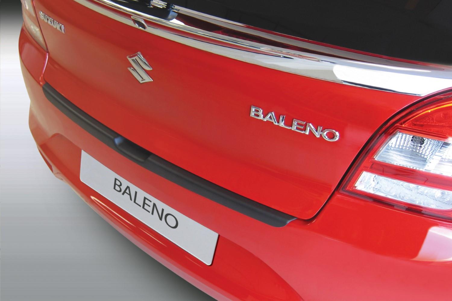 Ladekantenschutz passend für Suzuki Baleno II 2016-heute 5-Türer Schrägheck ABS - Mattschwarz