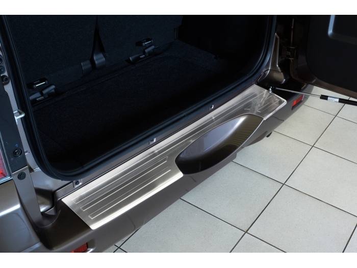 Bumperbeschermer Suzuki Grand Vitara (JT) 2005-2015 3 & 5-deurs hatchback RVS geborsteld