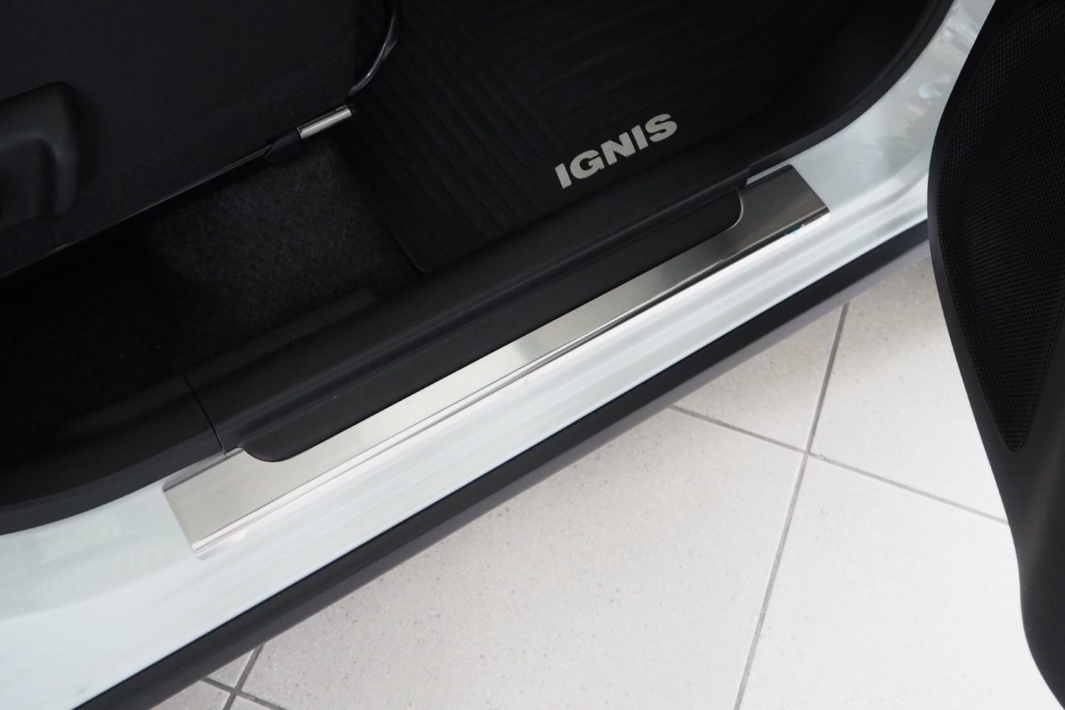 Instaplijsten Suzuki Ignis (FF21S) 2016-heden 5-deurs hatchback RVS geborsteld