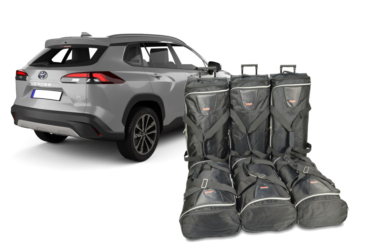 Travel bag set suitable for Toyota Corolla Cross (XG10) 2022-present