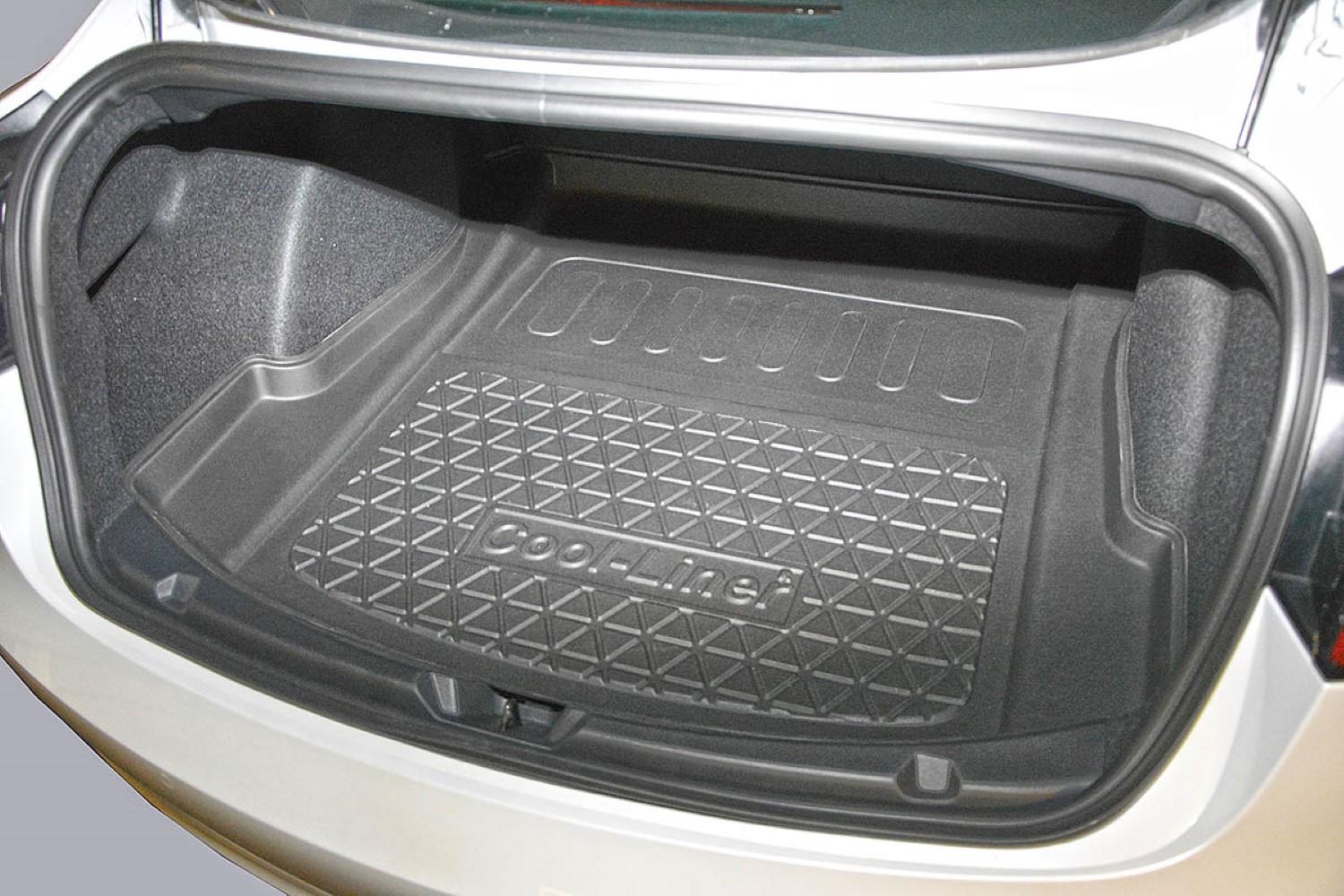 Kofferbakmat geschikt voor Tesla Model 3 2017-heden 4-deurs sedan Cool Liner anti-slip PE/TPE rubber