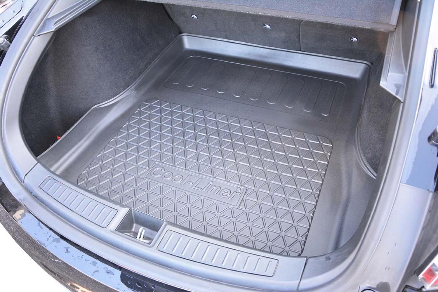 Boot mat suitable for Tesla Model S 2012-present 5-door hatchback Cool Liner anti slip PE/TPE rubber