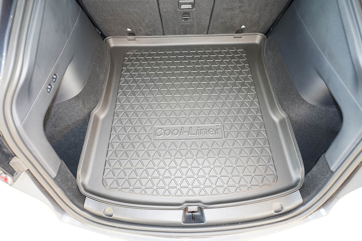 Kofferraumwanne passend für Tesla Model Y 2020-heute Cool Liner anti-rutsch PE/TPE Gummi