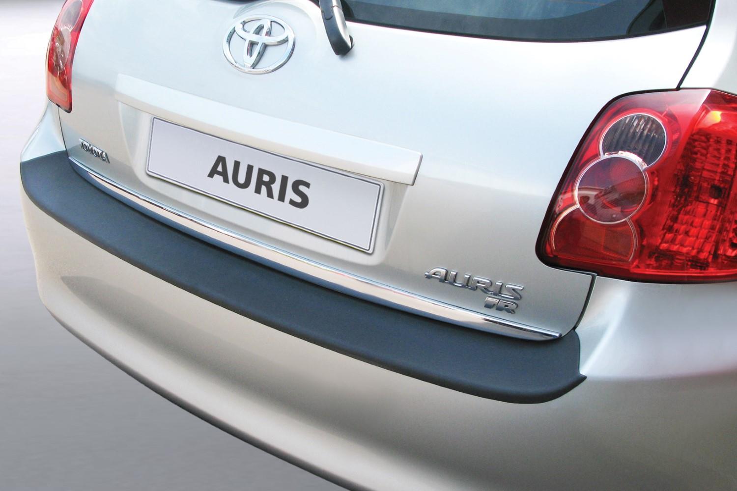 Bumperbeschermer Toyota Auris I 2006-2010 3 & 5-deurs hatchback ABS - matzwart