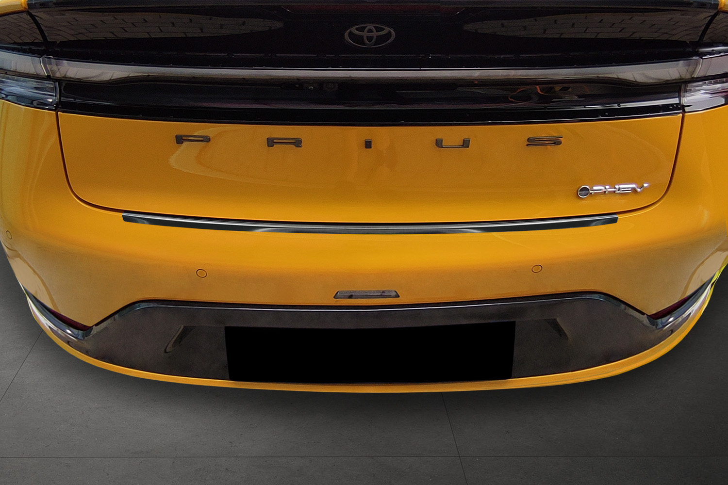 Ladekantenschutz passend für Toyota Prius V (XW60) 2023-heute 4-Türer Limousine Edelstahl gebürstet anthrazit