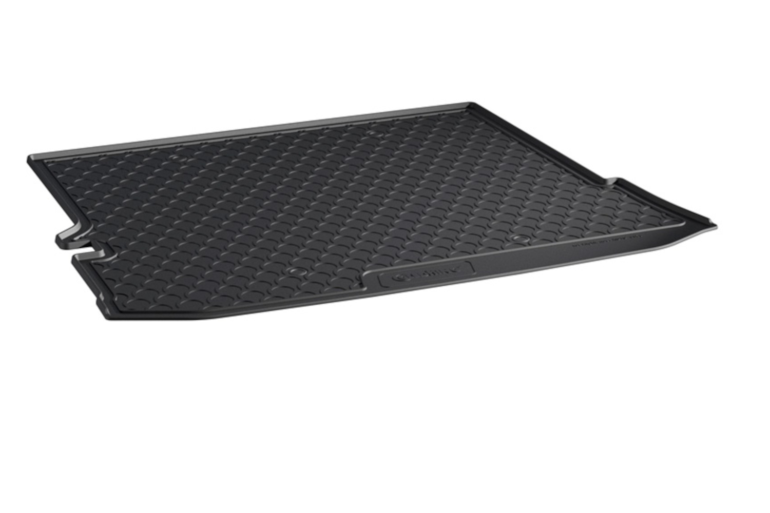 Boot mat suitable for Toyota Highlander IV (XU70) 2019-present anti slip Rubbasol rubber