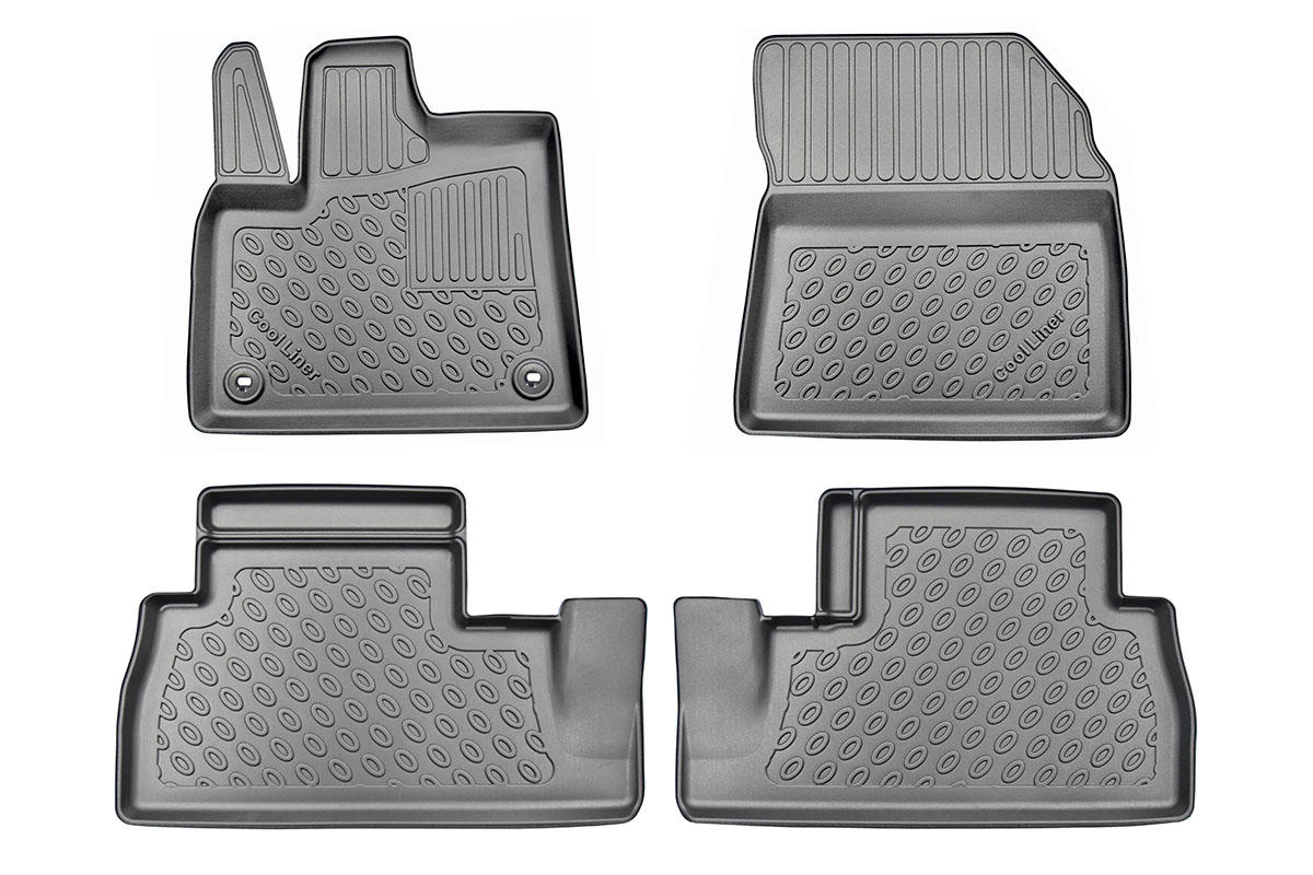 Car mats suitable for Toyota ProAce City Verso 2019-present Cool Liner PE/TPE rubber