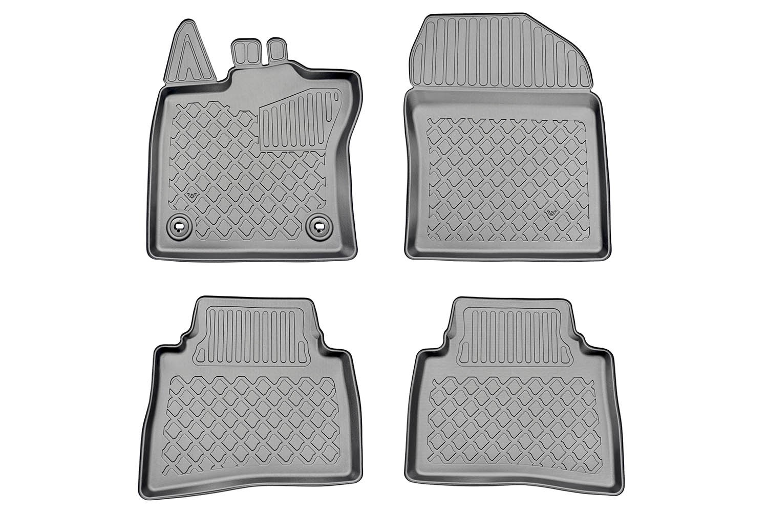 Tapis convient à Toyota Prius V (XW60) 2023-présent 4 portes tricorps Guardliner PE/TPE caoutchouc