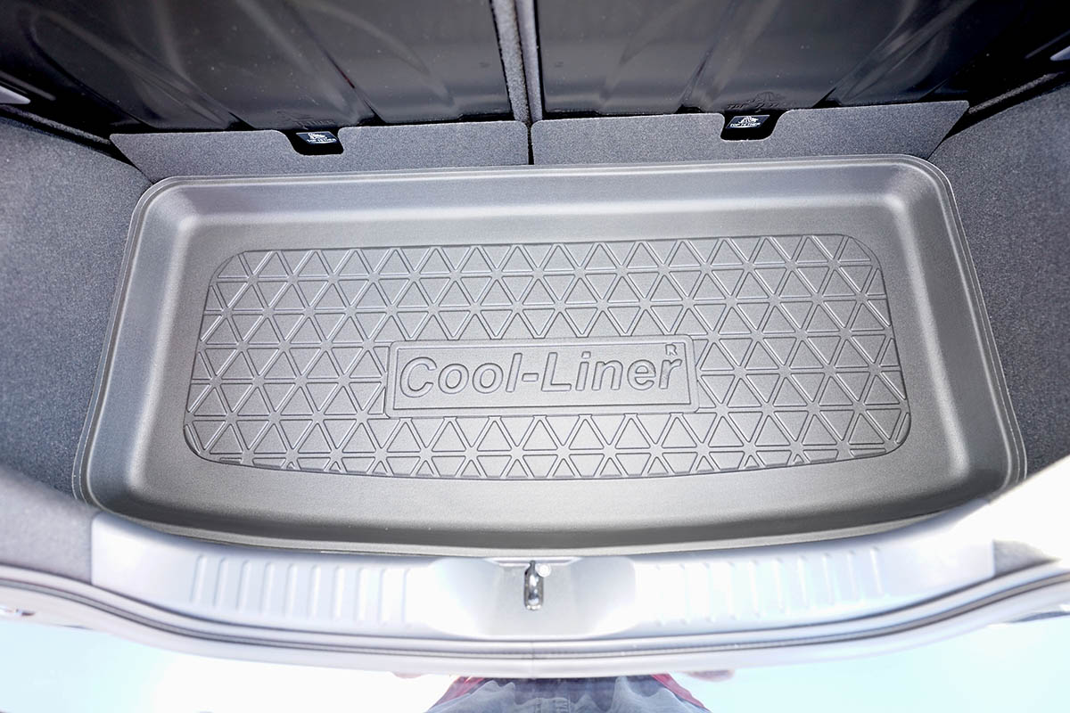 Boot mat suitable for Toyota Aygo X 2022-present Cool Liner anti slip PE/TPE rubber