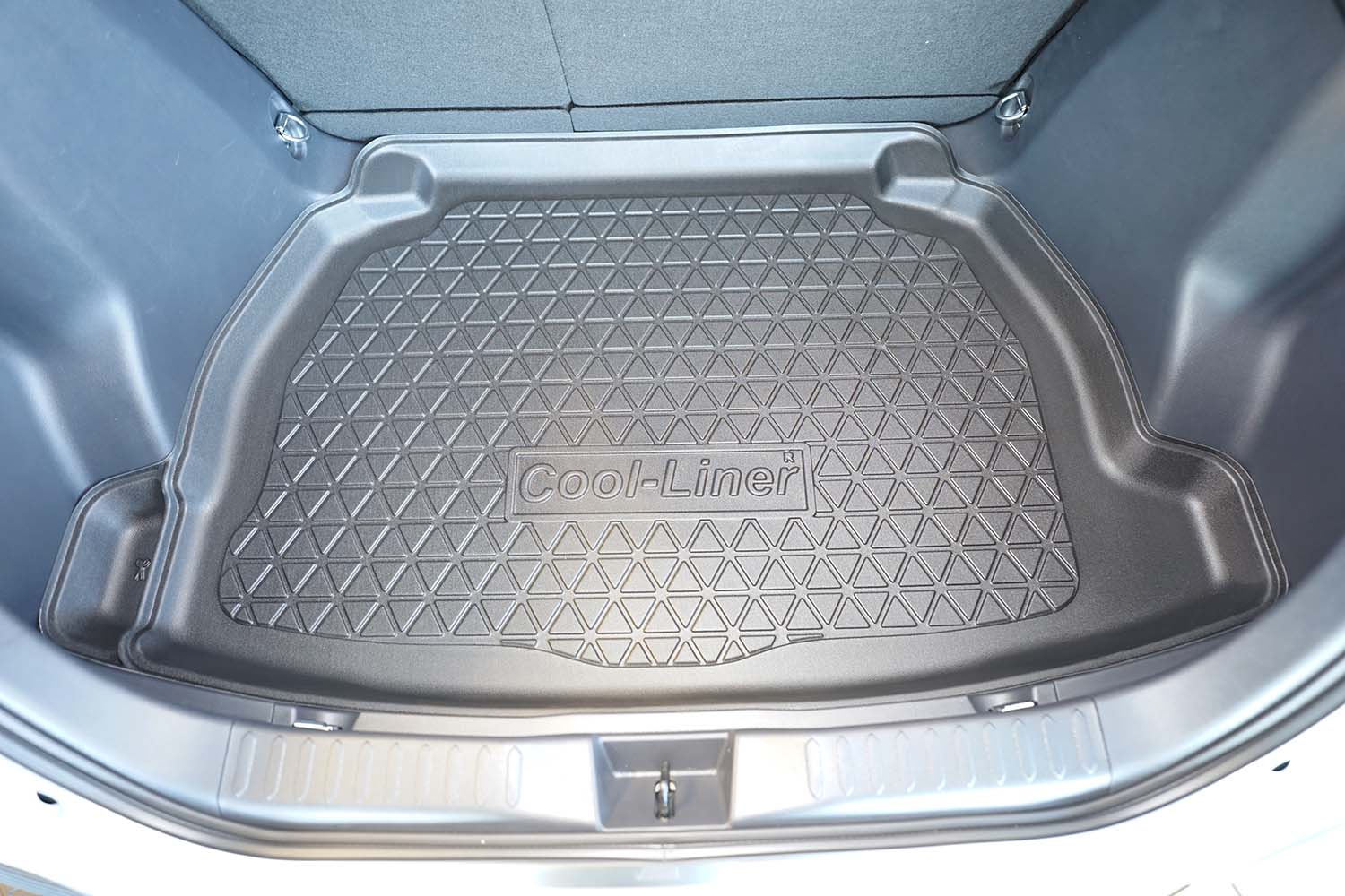 Boot mat suitable for Toyota C-HR II Hybrid 2023-present Cool Liner anti slip PE/TPE rubber