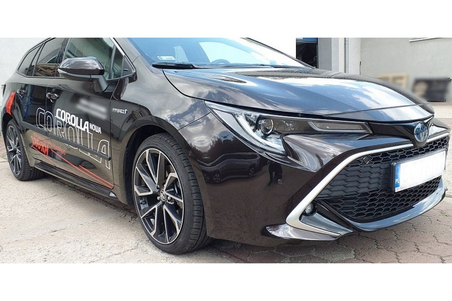 APEXRA Auto Edelstahl Heckstoßstange Schutz, für Toyota Corolla