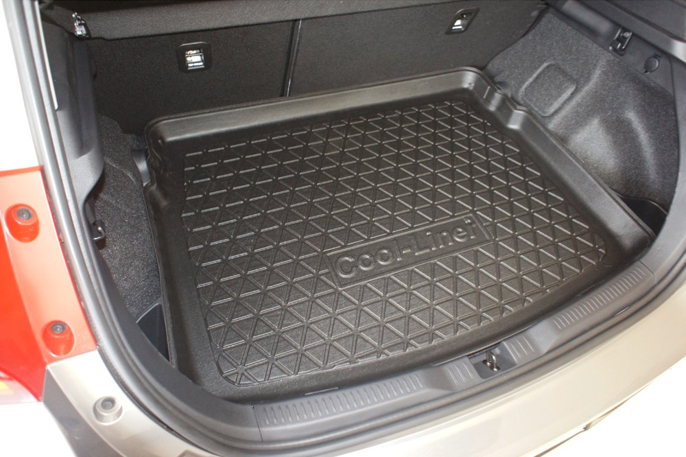 Tapis de coffre convient à Toyota Auris II 2012-2018 5 portes bicorps Cool Liner antidérapant PE/TPE caoutchouc